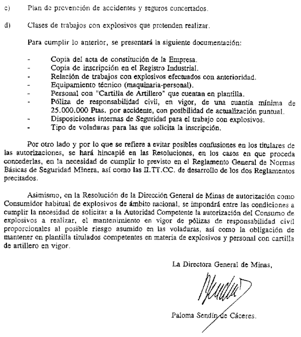 Comunicaci�n 1/99